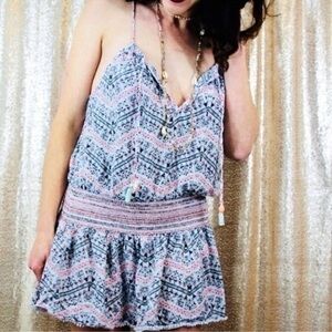 VS Swim Tank Dress Beach Cover Up Coverup size medium